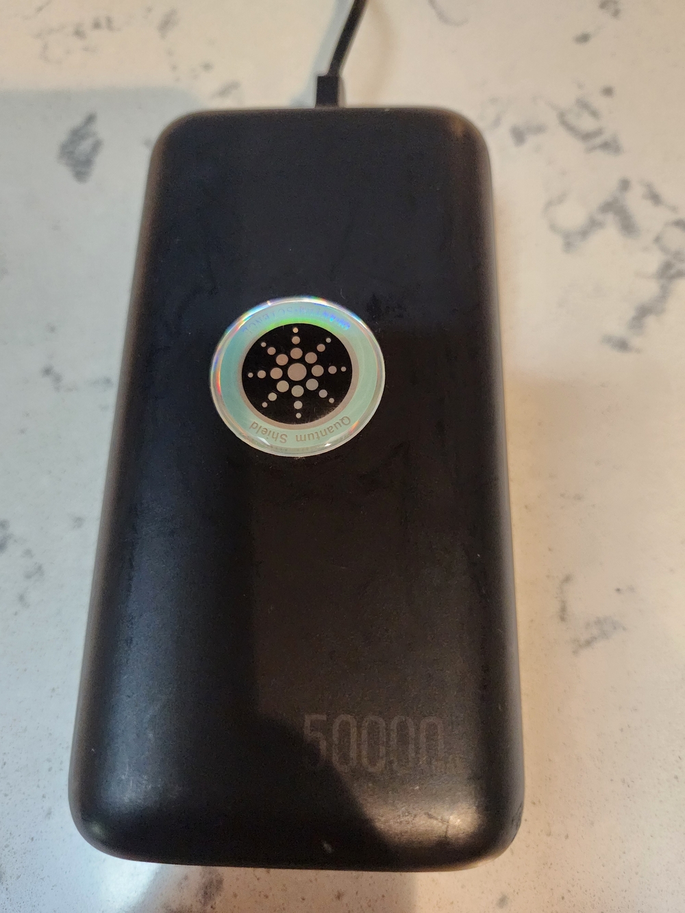 Portable 50000mAh Black Power Bank -